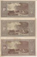 1945. 50P (4x) T:III