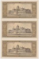1946. 100.000.000P (5x) sorszámkövetők T:I,I-