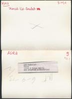 cca 1970 India 12 db feliratozott MTI sajtófotó / India Press photos 16x12 cm