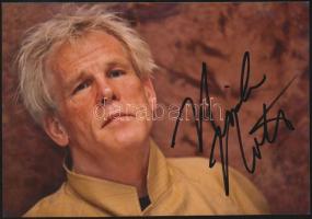 Nicholas King Nolte (1941-) amerikai színész aláírása fotón, 10x15cm