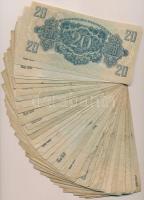 1944. 20P "A Vörös Hadsereg Parancsnoksága" (50x) T:vegyes