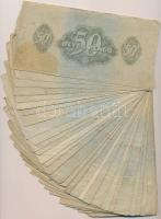 1944. 50P "A Vörös Hadsereg Parancsnoksága" (40x) T:vegyes