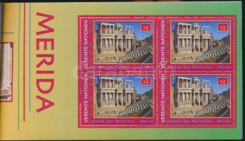 UNESCO Világörökség, Spanyolország bélyegfüzet UNESCO World Heritage, Spain stamp-booklet