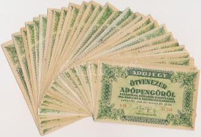 1946. 50.000AP (30x) T:vegyes