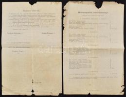 1907 A Debreceni Torna-Egyesület által 40 évi fennállása alkalmából József kir. herceg Ő fensége véd...