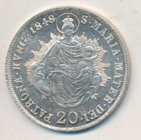 1848B 20kr Ag "V. Ferdinánd" T:2