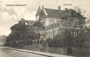 Budapest XIV. Zichy-villa, Zichy Géza utca 6., Kudelka János kereskedése