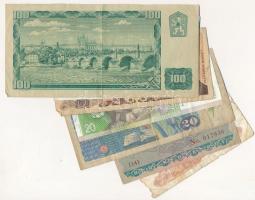 30db-os vegyes külföldi bankjegy tétel, közte Csehszlovákia, Német Birodalom, Románia T:vegyes
30pc...