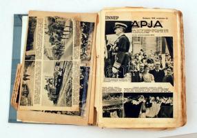 Kb 200 fényképet tartalmazó fotóalbum, benne néhány magyar és erdélyi kép és képeslap, de nagyrészt ...