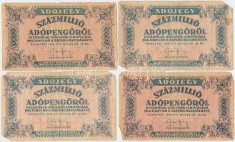 1946. 100.000.000AP (10x) T:II-,III,III-,IV