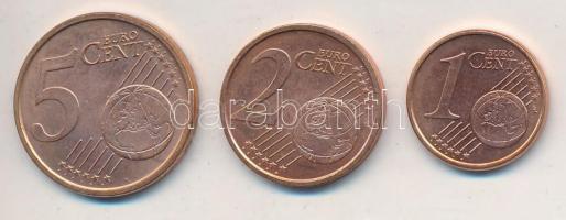 San Marino 2006R 1c + 2c + 5c T:1- San Marino 2006R 1 Cent + 2 Cents + 5 Cents C:AU