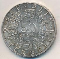 Ausztria 1978. 50Sch Ag "Franz Schubert" T:2 
Austria 1978. 50 Schilling Ag "Franz S...