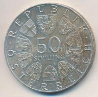 Ausztria 1974. 50Sch Ag "125 éves az osztrák csendőrség" T:2 Austria 1974. 50 Schilling Ag "125th Anniversary - Austrian Police Force" C:XF