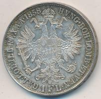 Ausztria/olasz verdejel 1858M 1Fl Ag "Ferenc József" Milánó T:2 ph.
Austria/Italian mintm...