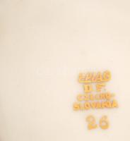 Epiag mokkás csésze és alj, matricás, jelzett, hibátlan