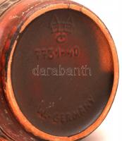 Kerámia padlóváza, jelzett, német, hibátlan, 40x22cm