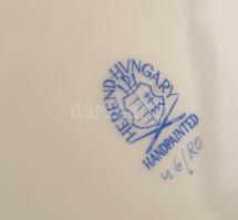 Herendi Rothschild leveses tál, kézzel festett, jelzett, hibátlan / Herend handpainted porcelain sou...