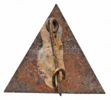 DN "Kossuth Lajos Gimnázium 1919" zománcozott fém jelvény (22x20mm) T:2,2-