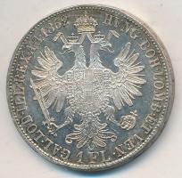 Ausztria 1862A 1Fl Ag "Ferenc József" T:2 ph., patina
Austria 1862A 1 Florin Ag "Fra...