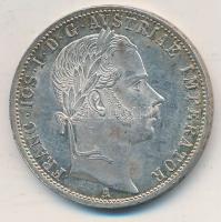 Ausztria 1863A 1Fl Ag "Ferenc József" T:2 ph., patina Austria 1863A 1 Florin Ag "Franz Joseph" C:XF edge error, patina