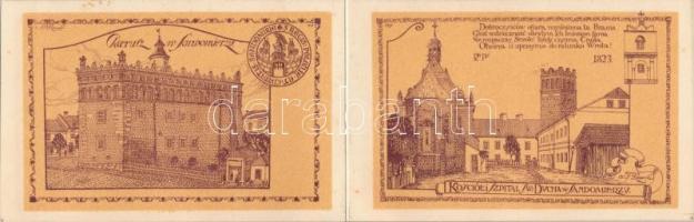 Sandomierz - old postcard booklet with 10 cards s: Bogucki