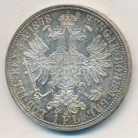 Ausztria 1878. 1Fl Ag "Ferenc József" T:2 ph.
Austria 1878. 1 Florin Ag "Franz Josep...