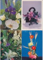 200 db MODERN virág motívumlap albumban / 200 modern flower motive cards in album