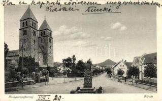 Badacsonytomaj, Főtér