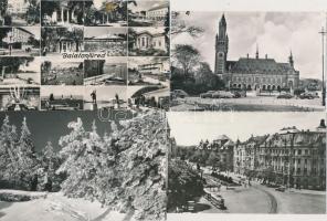 Kb. 2500 db VEGYES azaz régi és modern képeslap három dobozban, vegyes minőség; sok magyar lappal, üdvözlőlapok, néhány külföldi / cca. 2500 mixed postcards in three boxes, mixed quality; many Hungarian cards, greetings and European cards