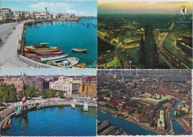 Kb. 2500 db VEGYES azaz régi és modern képeslap három dobozban, vegyes minőség; sok magyar lappal, ü...