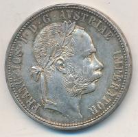 Ausztria 1883. 1Fl Ag "Ferenc József" T:2 ph. Austria 1883. 1 Florin Ag "Franz Joseph" C:XF edge error