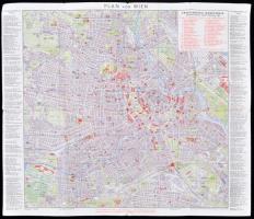 Háború előtti bécsi térkép + 1965 Magyar autobuszhálózati térkép