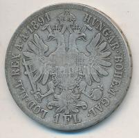 Ausztria 1891. 1Fl Ag "Ferenc József" T:2-,3 kis ph.
Austria 1891. 1 Florin Ag "Fran...