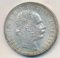 Ausztria 1892. 1Fl Ag "Ferenc József" T:2,1- ph. Austria 1892. 1 Florin Ag "Franz Joseph" C:XF,AU edge error