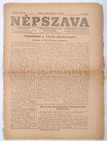 3 db Népszava szám 1919 március-április havából