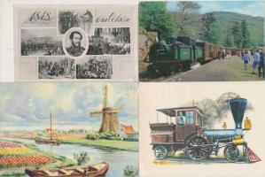 Fél doboz MODERN motívumlap, vegyes minőség / Half box of modern motive cards, mixed quality