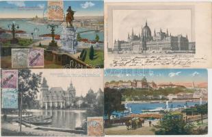 Budapest - 85 db régi képeslap / 85 old postcards