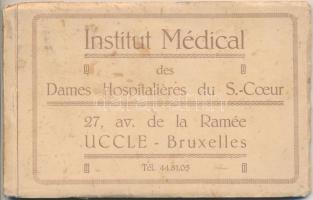 Brussels, Bruxelles; Institut des Ursulines, Institut Medical - 3 old postcard booklet