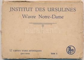 Brussels, Bruxelles; Institut des Ursulines, Institut Medical - 3 old postcard booklet