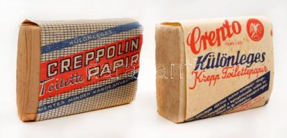 cca 1940 2 db bontatlan csomagolású WC papír