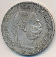 1900KB 5K Ag "Ferenc József" T:2- patina