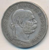 1900KB 5K Ag "Ferenc József" T:2- patina, ph