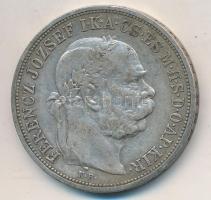 1907KB 5K Ag "Ferenc József" T:2,2- patina