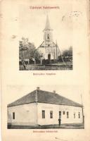 Sülelmed, Silimeghiu, Ulmeni; Református templom, lelkészlak. Váradi Emil felvétele / Calvinist church, parish (EB)