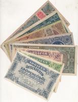 30db-os vegyes magyar pengő és adópengő bankjegy tétel T:vegyes