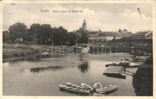 Győr, Rába folyó, Radó tér (EK)