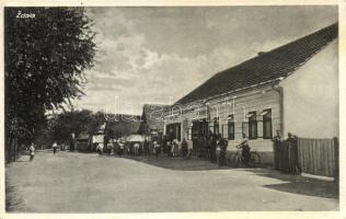 Zsdála / Zdala, Street with shops; Naklada Janko Njegovan (EB)