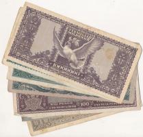 30db-os vegyes magyar korona, pengő és forint bankjegy tétel T:vegyes