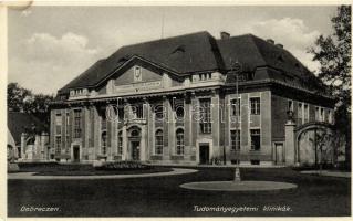 Debrecen,Tudományegyetem klinikák