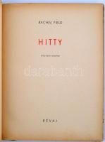 Rachel Field: Hitty. Bp., é.n. Révai. Kiadói félvászon kötésben